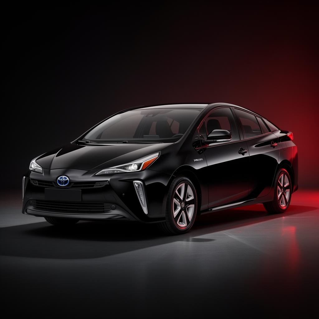 Toyota Prius Hybrid in Black